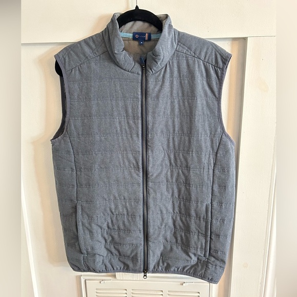 STITCH Cabrio gray Quilted Vest size medium - Picture 4 of 9